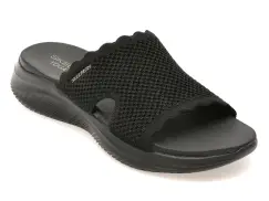 Papuci SKECHERS negri, ULTRA FLEX 3.0, din material textil imagine