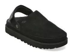 Papuci UGG negri, GOLDENSTAR CLOG, din piele intoarsa imagine