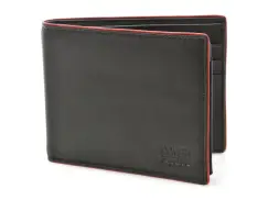 Portofel COVERI negru, C1121, din piele naturala imagine
