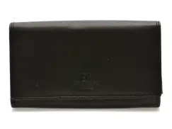 Portofel COVERI negru, EC70230, din piele naturala imagine