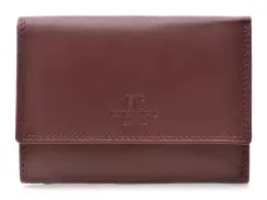 Portofel COVERI visiniu, EC70331, din piele naturala imagine