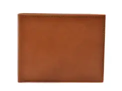 Portofel maro, 11008, din piele naturala imagine