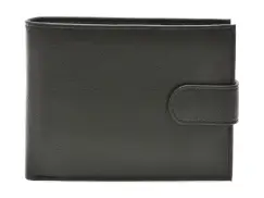 Portofel negru, 11003, din piele naturala imagine