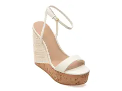 Sandale ALDO albe, 13917692, din piele ecologica imagine