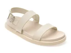 Sandale ALDO albe, LAROISEAN 121, din piele naturala imagine