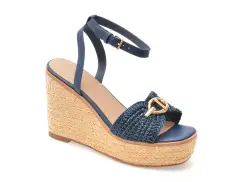 Sandale ALDO bleumarin, 13965137, din piele ecologica imagine