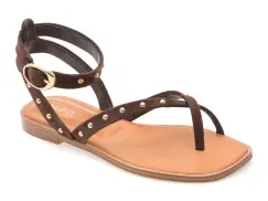 Sandale ALDO maro, DARESSI 201, din piele intoarsa imagine