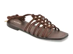 Sandale ALDO maro, UNOMA 201, din piele ecologica imagine