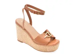 Sandale ALDO maro, YBYLIN 210, din piele ecologica imagine