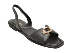 Sandale ALDO negre, CALELIAN 001, din piele ecologica imagine