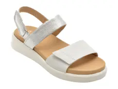 Sandale ARA argintii, 21401, din piele naturala imagine