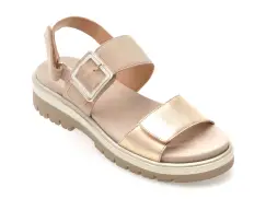 Sandale ARA gri, 21003, din piele naturala imagine