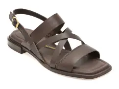 Sandale CLARKS maro, ARIASTR, din piele naturala imagine