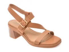 Sandale CLARKS maro, JAYLAN SOL, din piele naturala imagine