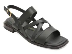 Sandale CLARKS negre, ARIANY STRAP, din piele naturala imagine