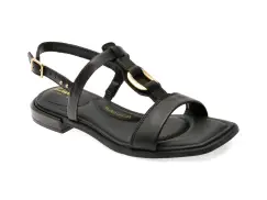 Sandale CLARKS negre, ARIASLI, din piele naturala imagine
