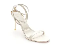 Sandale elegante ALDO albe, ARIELHEEL 100, din piele naturala lacuita imagine