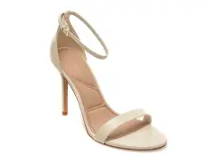 Sandale elegante ALDO albe, JACYNTHE 110, din piele ecologica imagine