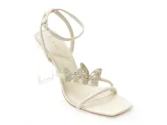 Sandale elegante ALDO albe, LAYLIA 121, din piele ecologica imagine