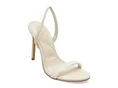 Sandale elegante ALDO albe, QUINNEY 121, din piele ecologica imagine