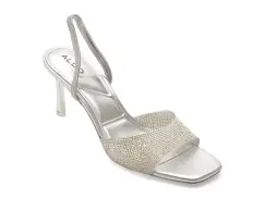 Sandale elegante ALDO argintii, 14053448, din pvc imagine
