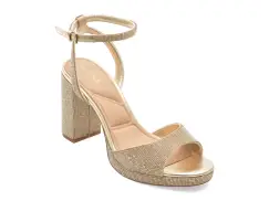 Sandale elegante ALDO aurii, ALLURING 741, din piele ecologica imagine