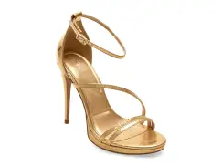 Sandale elegante ALDO aurii, ODELLA 710, din piele croco imagine