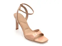 Sandale elegante ALDO maro, 13707880, din piele ecologica imagine