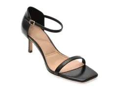 Sandale elegante ALDO negre, 13968193, din piele ecologica imagine