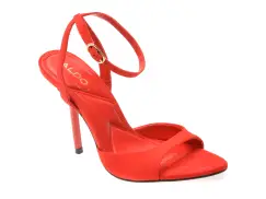 Sandale elegante ALDO rosii, FOREVER MORE 600, din piele intoarsa imagine