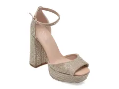 Sandale elegante CALL IT SPRING nude, 14230131, din material textil imagine