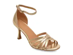 Sandale elegante EPICA aurii, 4H950, din piele naturala imagine
