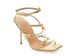 Sandale elegante EPICA aurii, 82964, din piele ecologica imagine