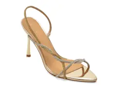 Sandale elegante EPICA aurii, 9183, din material textil imagine