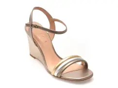 Sandale elegante EPICA bronz, 1101237, din piele naturala imagine