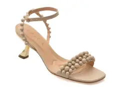 Sandale elegante EPICA nude, 2541001, din piele naturala imagine