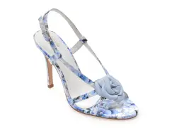 Sandale elegante FLAVIA PASSINI albastre, 1157610, din piele naturala lacuita imagine