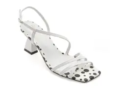 Sandale elegante FLAVIA PASSINI albe, 1153870, din piele naturala imagine