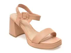 Sandale elegante FLAVIA PASSINI maro, 356310, din piele naturala imagine