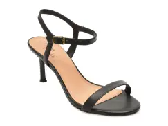 Sandale elegante FLAVIA PASSINI negre, 373402, din piele naturala imagine
