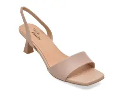 Sandale elegante FLAVIA PASSINI nude, Q4129, din piele naturala imagine