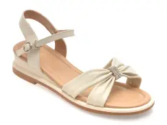 Sandale EPICA bej, 1367H11, din piele naturala imagine