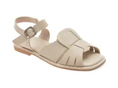 Sandale EPICA bej, 1383C20, din piele naturala imagine