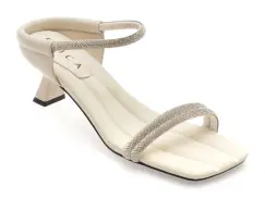 Sandale EPICA bej, 2769, din piele ecologica imagine