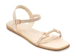 Sandale EPICA bej, 82956, din piele ecologica imagine