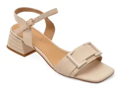Sandale EPICA bej, UZ1910, din piele naturala imagine