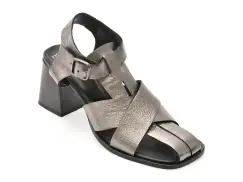 Sandale EPICA gri, 3352, din piele naturala imagine