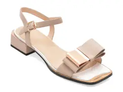 Sandale EPICA gri, XH2411, din piele naturala imagine