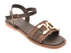 Sandale EPICA maro, TML70T, din piele naturala imagine