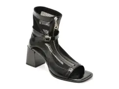 Sandale EPICA negre, 1154, din material textil imagine